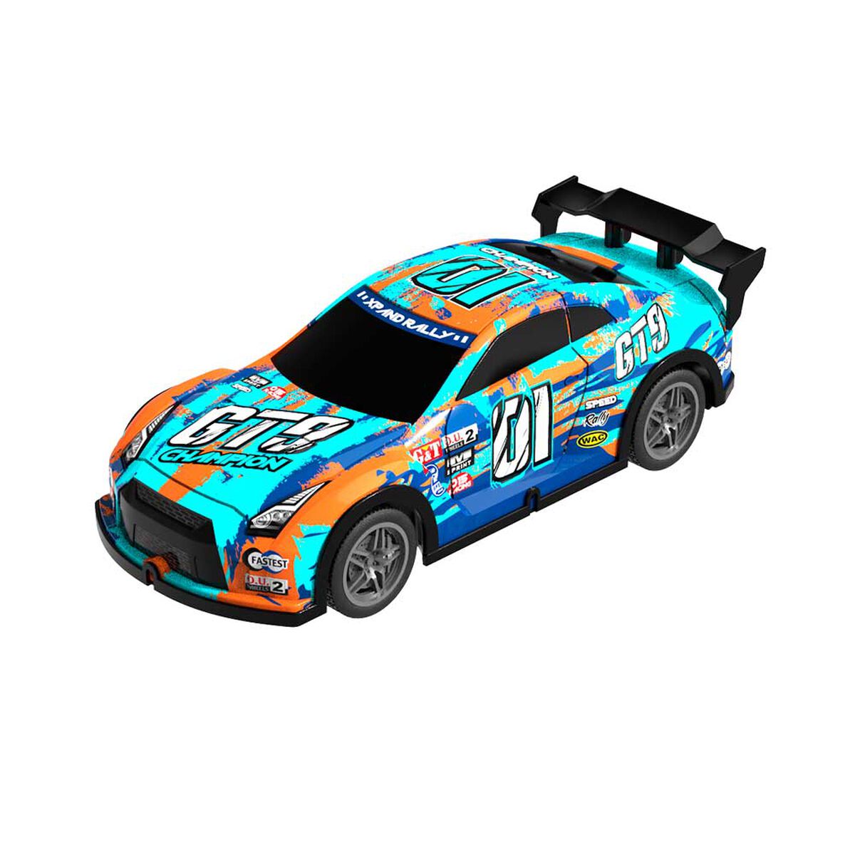 Auto Radio Control Neon Racer Ilumina Su Chassis Glory Bright