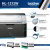 Impresora Brother L&aacute;ser Blanco y Negro HL-1212 WiFi