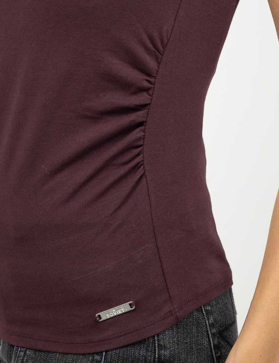 Polera Manga Corta Mujer Soviet