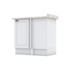 Mueble de Cocina Home Mobili Tulum 1 Puerta Blanco