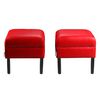 Set Pouf 2 Bodevir Sky PU 00 Rojo&nbsp;