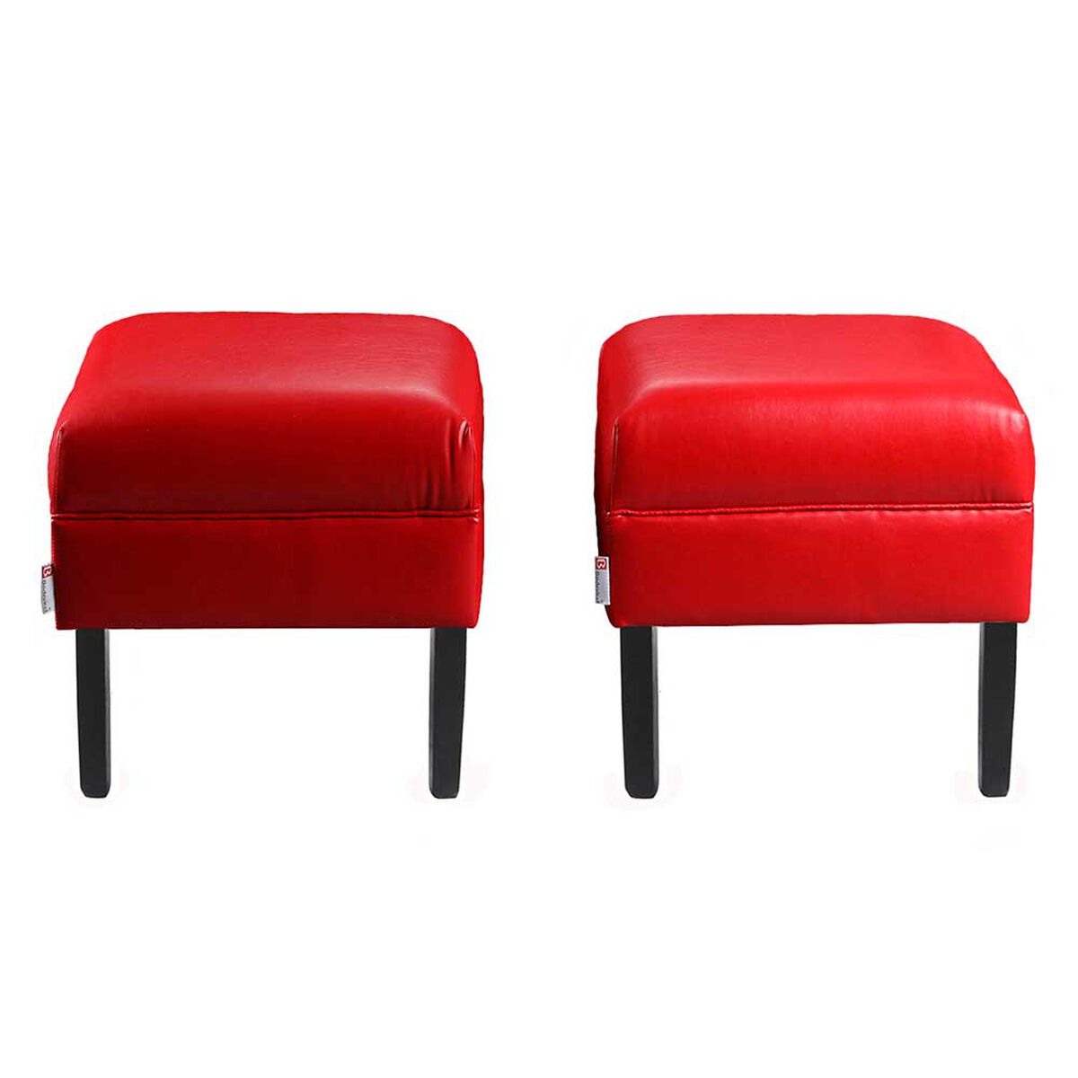 Set Pouf 2 Bodevir Sky PU 00 Rojo&nbsp;