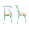 Set 2 Sillas Spazzio Retro Menta