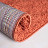 Bajada De Cama Doral Shaggy 90 x 50 cm Terracota