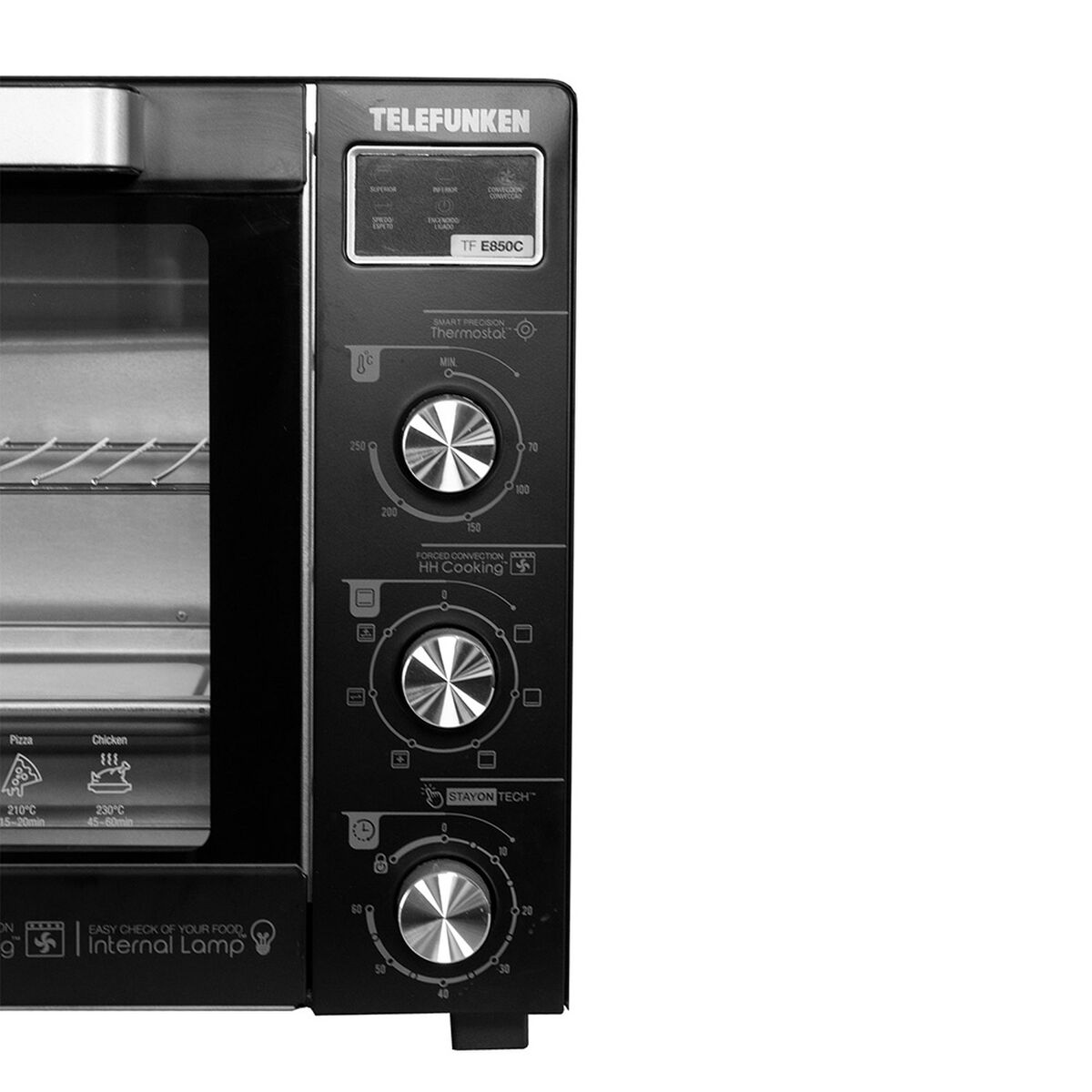 Horno Eléctrico Telefunken Tf-E850C 80 lts.