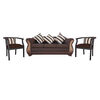Juego de Living Cambe 3 Cuerpos + 2 Sitiales