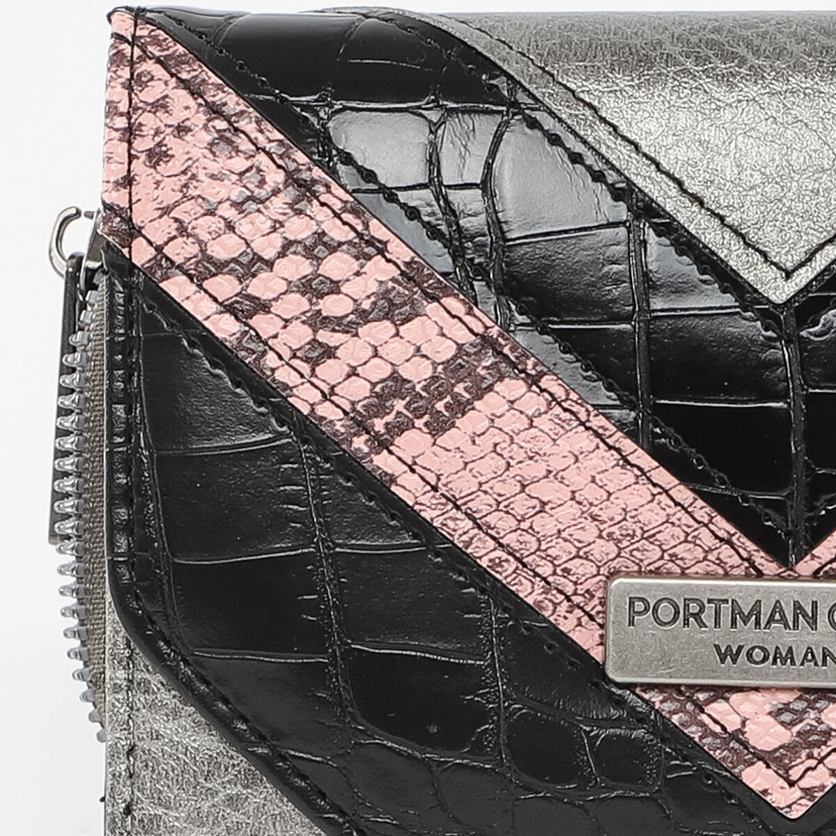 Billetera Negro Portman Club Woman
