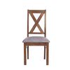 Juego de Comedor Latam Home Pamplona Oviedo 6 Sillas PU Chocolate