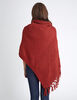 Poncho Alma Mujer Flecos 
