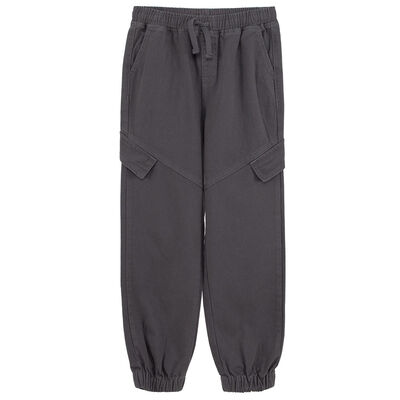 Jeans de Algodón Niño Chess Grafito