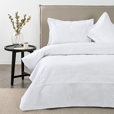 Quilt American Family Patrice 2 Plazas Blanco