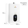 Calefont Gas Licuado Mademsa Forced 10 Eco GL 10 lts.