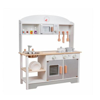 Cocina de Juguete Infantil Madera 11 Accesorios Band&uacute;