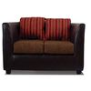 Juego de Living Elegant Detail Valentino Sof&aacute; 2 Cuerpos + Dos Sillones 1 Cuerpo Caf&eacute;