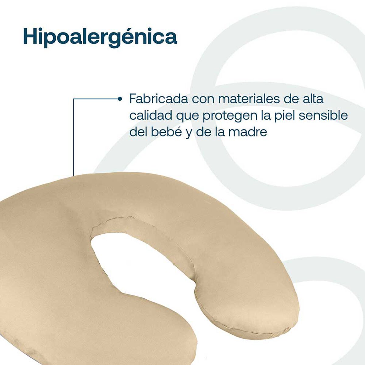 Almohada Lactancia Gris Bebesit