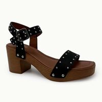 Sandalia Mujer Zibel Negro