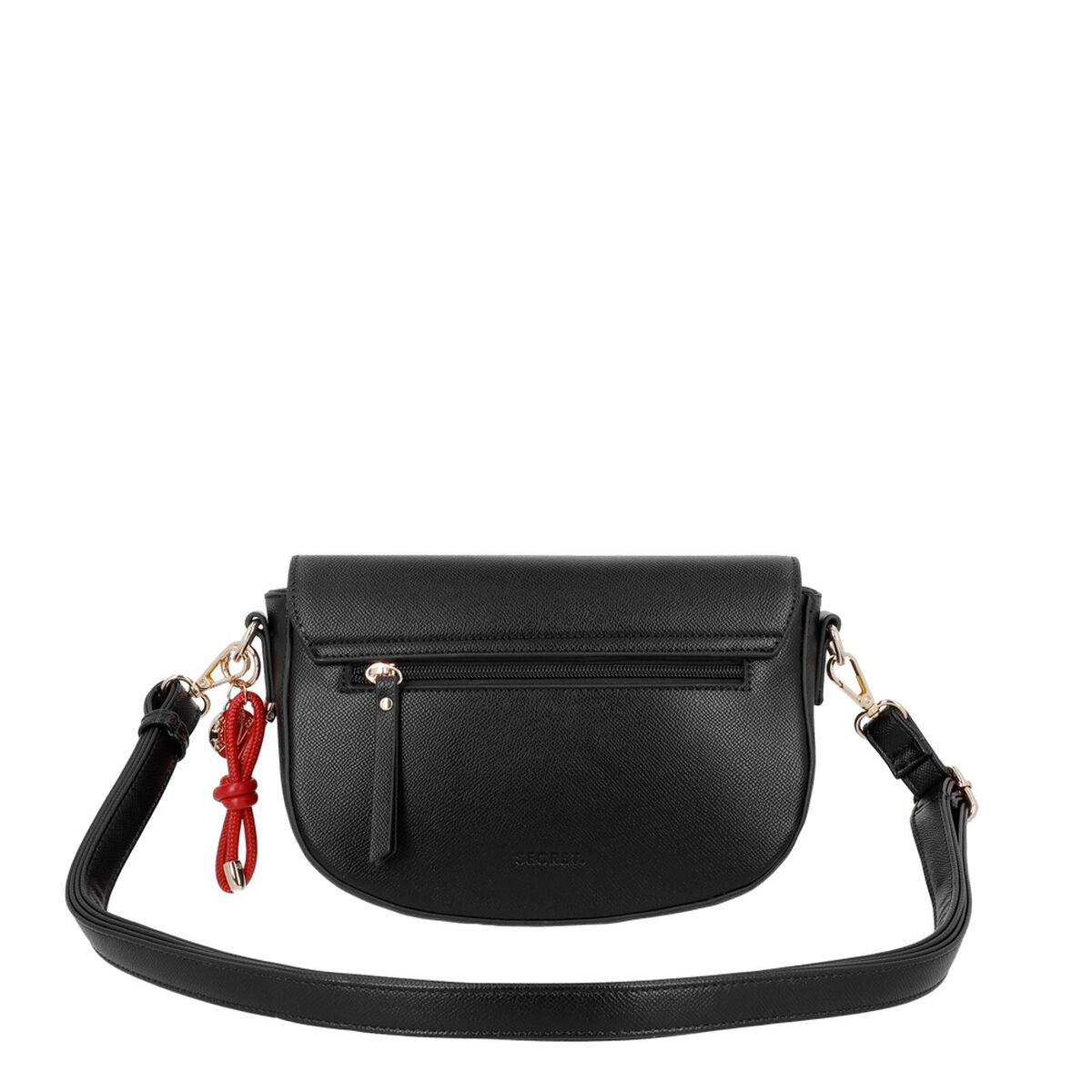 Cartera Bandolera Secret Kansas SC7 Peque&ntilde;a Negra