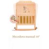 Cuna Colecho Madera Pack&Play con Mudador Rosad LuBabycas