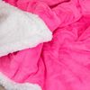 Manta de Poli&eacute;ster Doral 127 x 152 cm Fluffy Fucsia