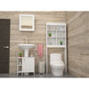 Botiquín + Base Lavamanos + Organizadores + Estante TuHome My Bath