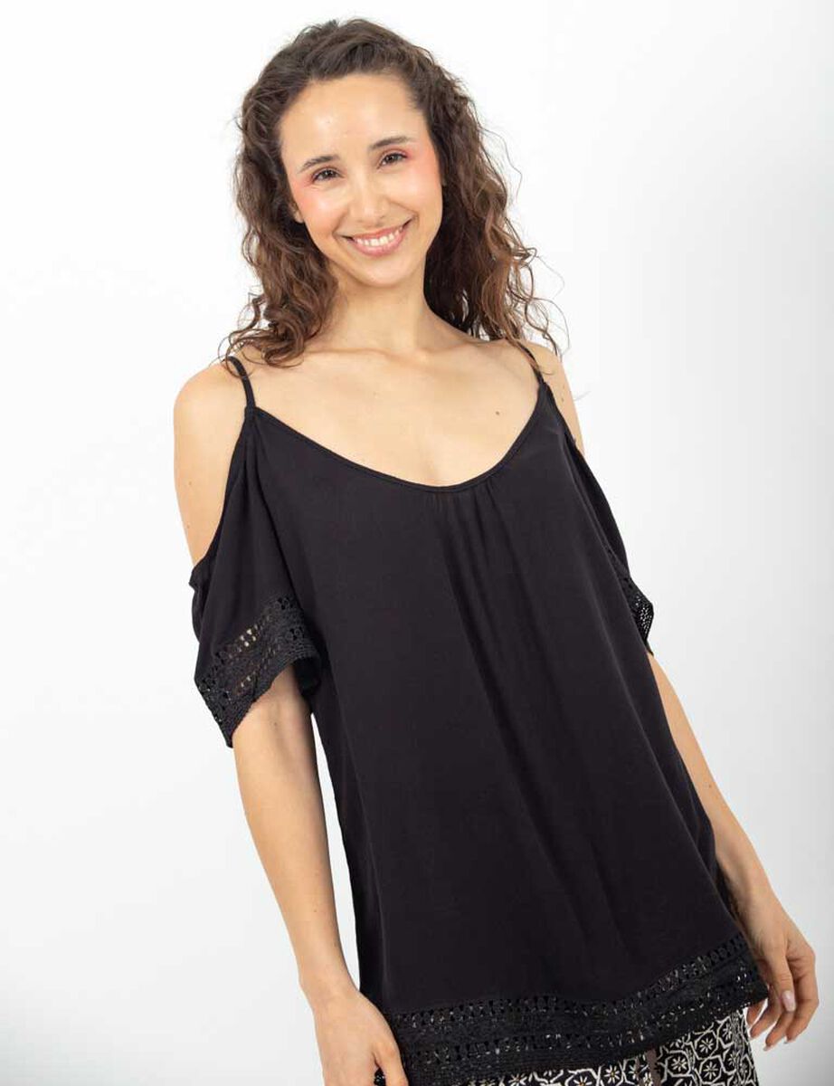 Blusa Manga Corta Mujer Alma