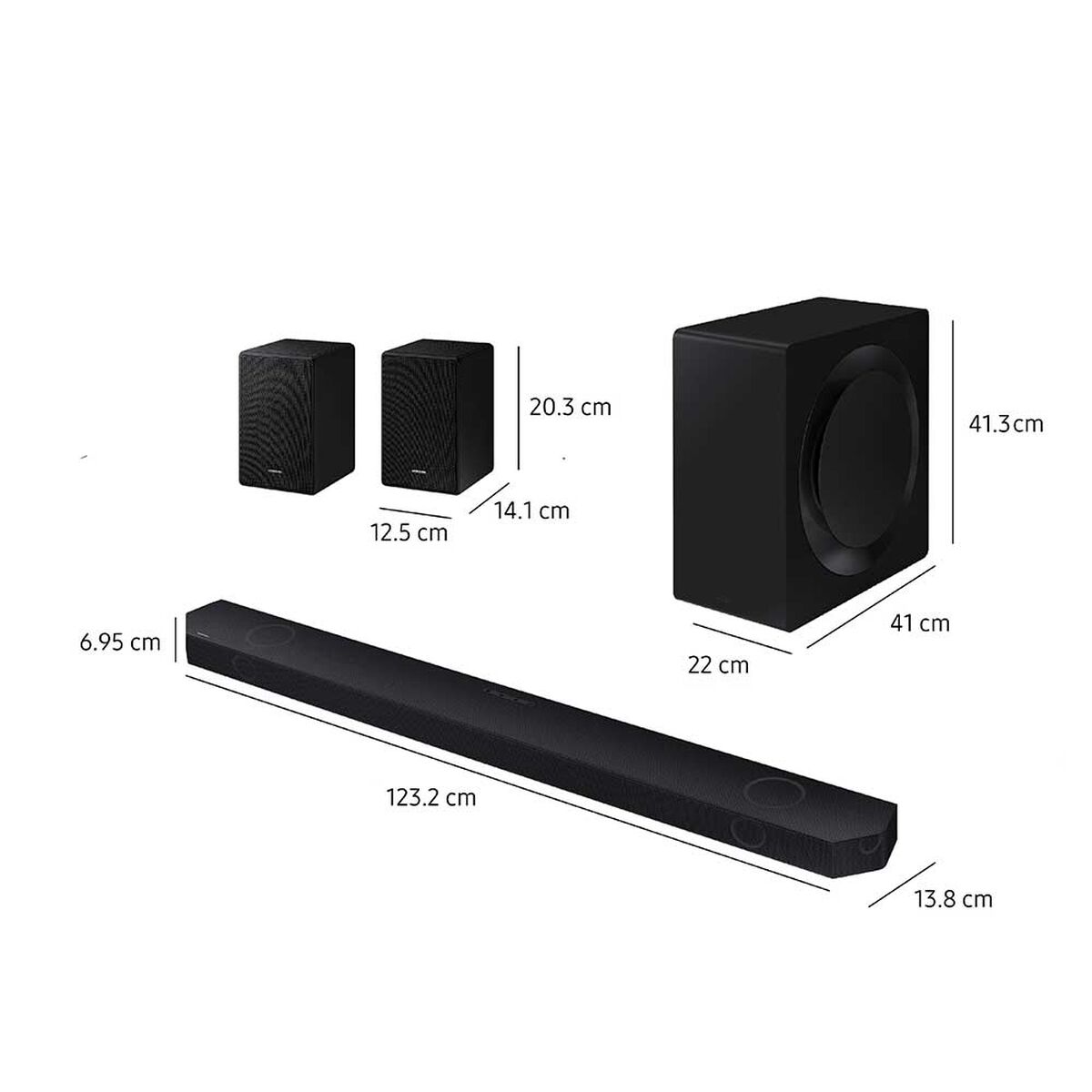 Soundbar Samsung HW-Q990D 11.1.4 ch