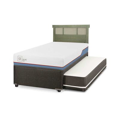 Imagen 2 del producto Cama Nido CIC 1,5 Plazas Excellence Plus + Respaldo Dublin Olivo