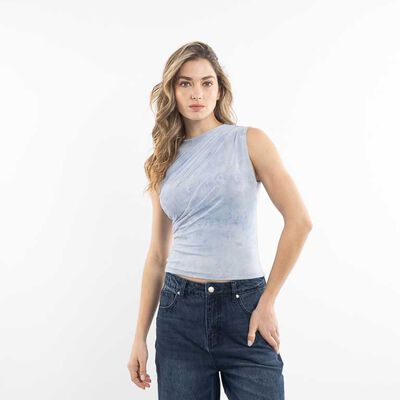 Polera Sin Mangas Mujer Zibel