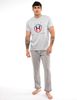 Polera De Pijama Algodón Estampada Manga Corta Hombre Tommy Hilfiger