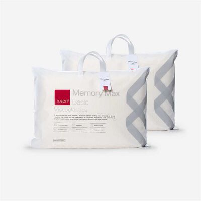 Set 2 Almohadas Rosen Americana Memory Max Basic 50x70 cm
