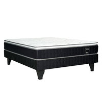 Cama Europea Celta 2 Plazas Black Soul
