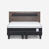 Combo Cama Europea Rosen King New Style 6 BD + Respaldo Ferrara
