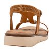 Sandalia de Mujer Camel Bruno Rossi