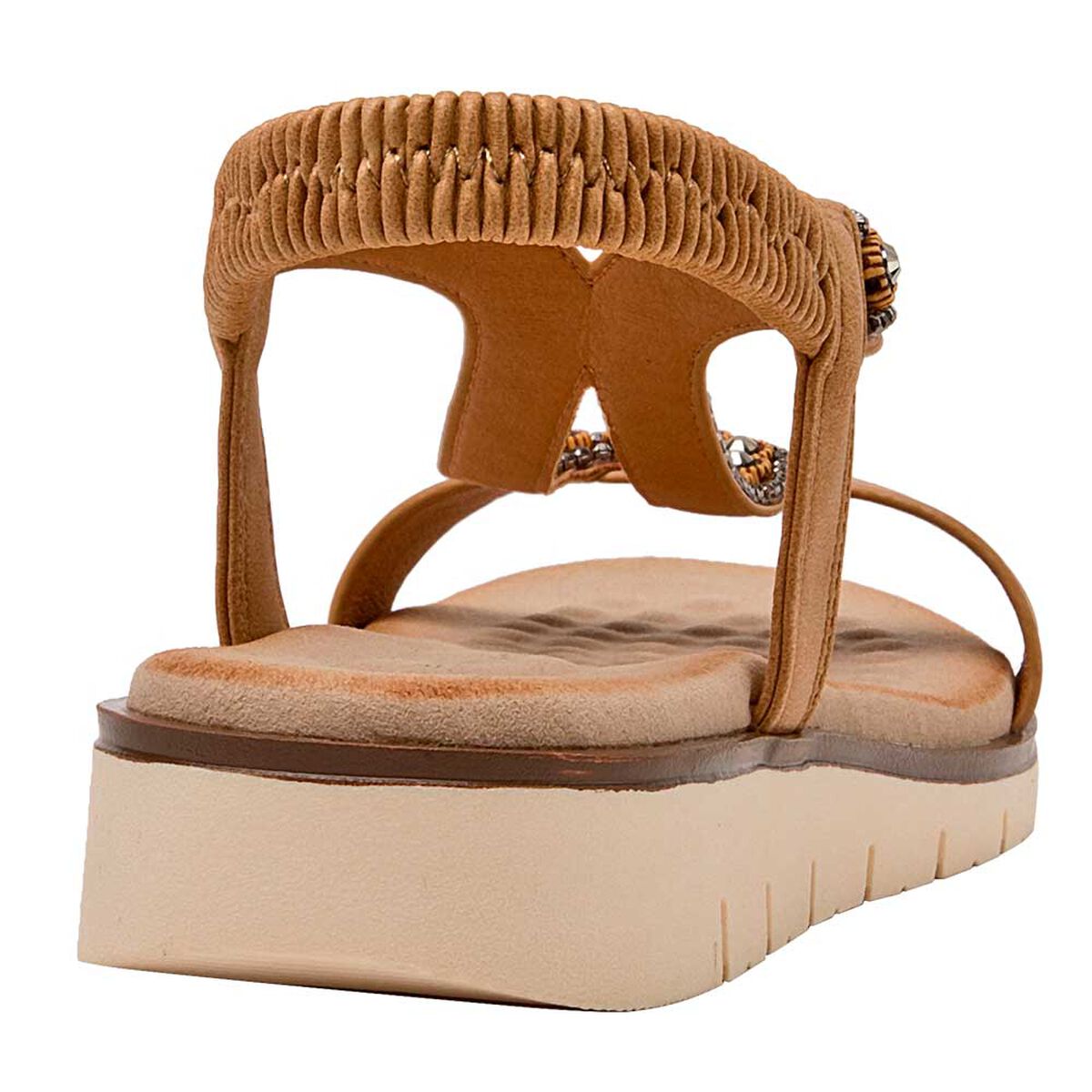 Sandalia de Mujer Camel Bruno Rossi