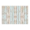 Alfombra Davanti Madera Vintage Azul 70 x100 Madera Vintage Azul