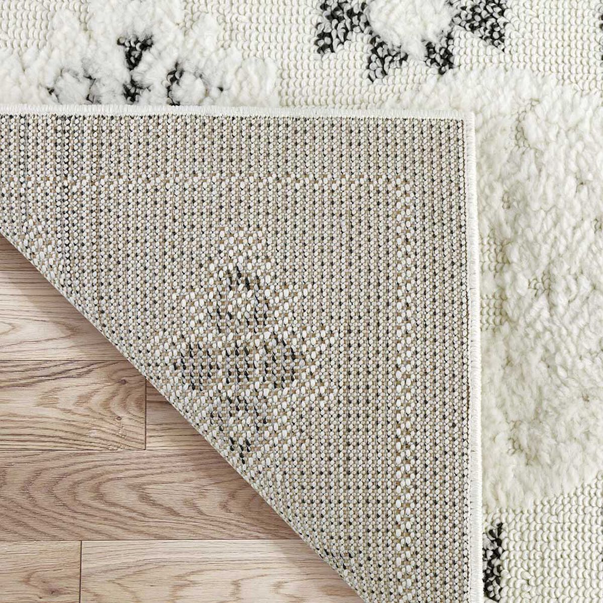 Bajada de Cama Modalfo Palafito Blanca 70 x 150 cm
