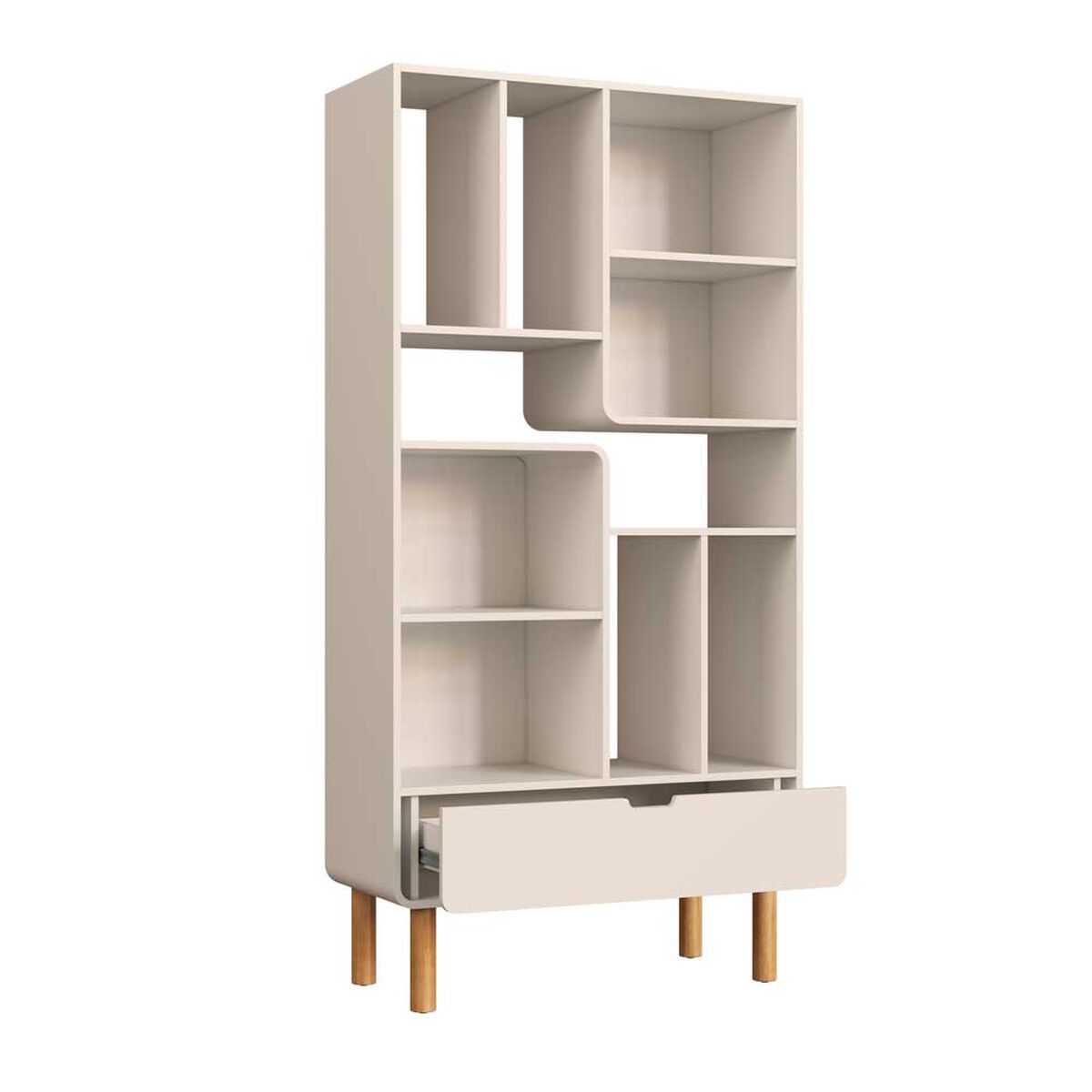 Estante Decocasa Aura Off White