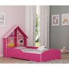 Cama Infantil Decocasa 1 Plaza Casinha Rosa
