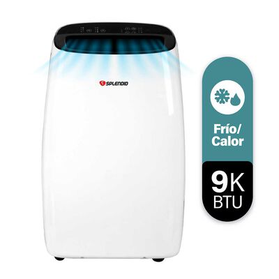 Aire Acondicionado Portátil 4 en 1 Splendid SPAP-9K 9000 BTU Frío-Calor
