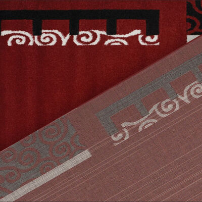 Imagen 2 del producto Alfombra Frize Carved D5 80X120 Cm Rojo