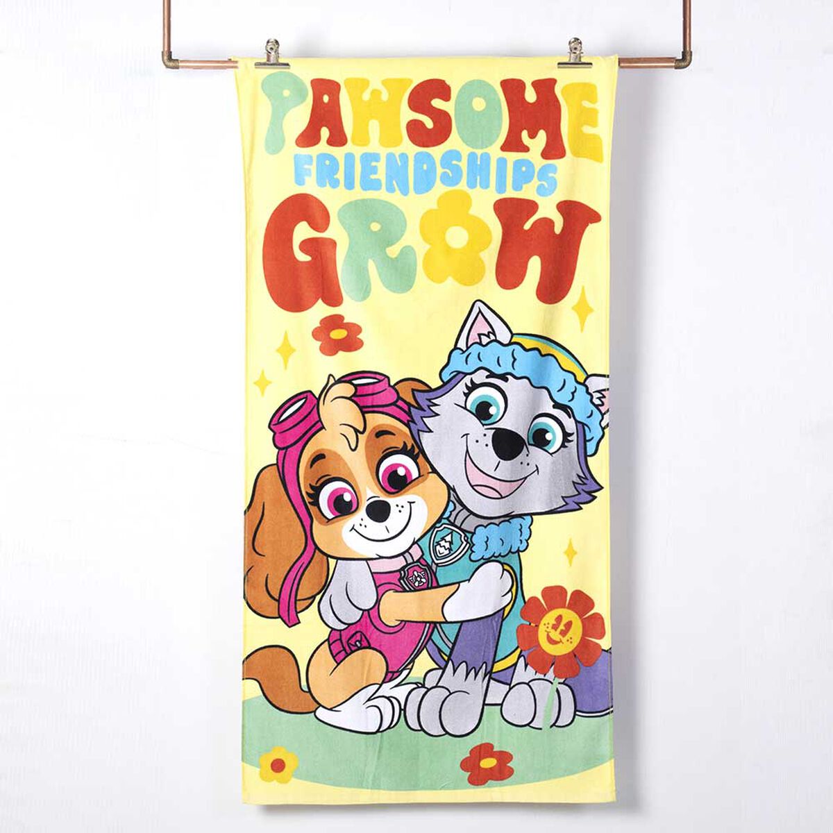 Toalla de Playa Infantil Paw Patrol Grow 70 x 140 cm