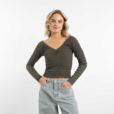 Polera Manga Larga Mujer Icono