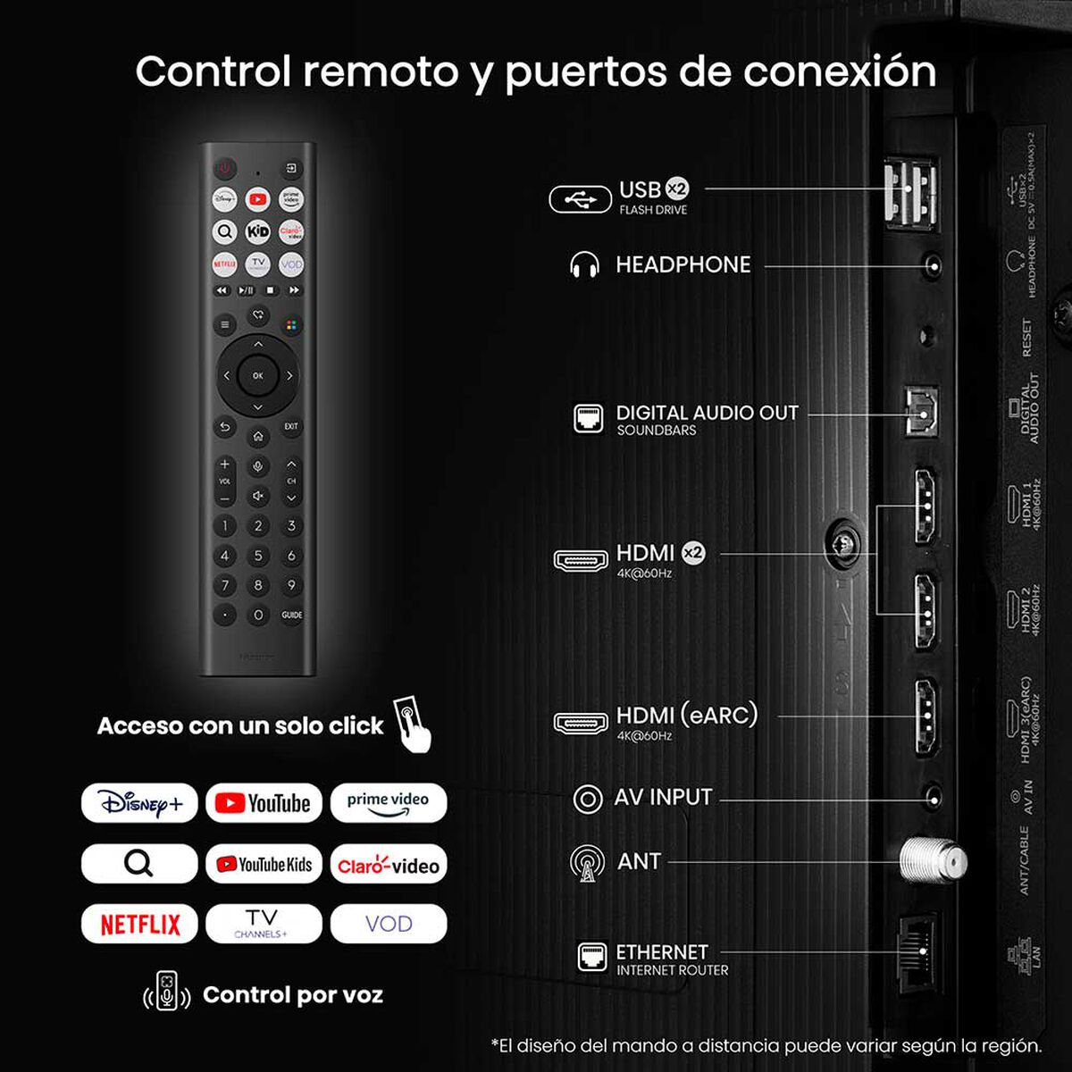 LED 50" Hisense 50A6NV Smart TV Ultra HD 4K