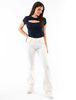 Jeans Flare Mujer Fiorucci