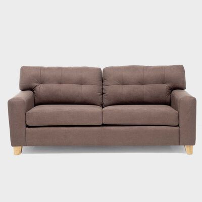 Imagen 1 del producto Sofá Almore Niza Tela 3 Cuerpos Gris