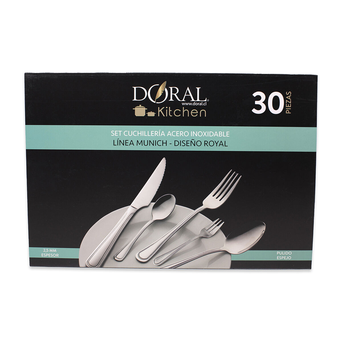 Juego de Cuchillería Doral Munich 30 Piezas