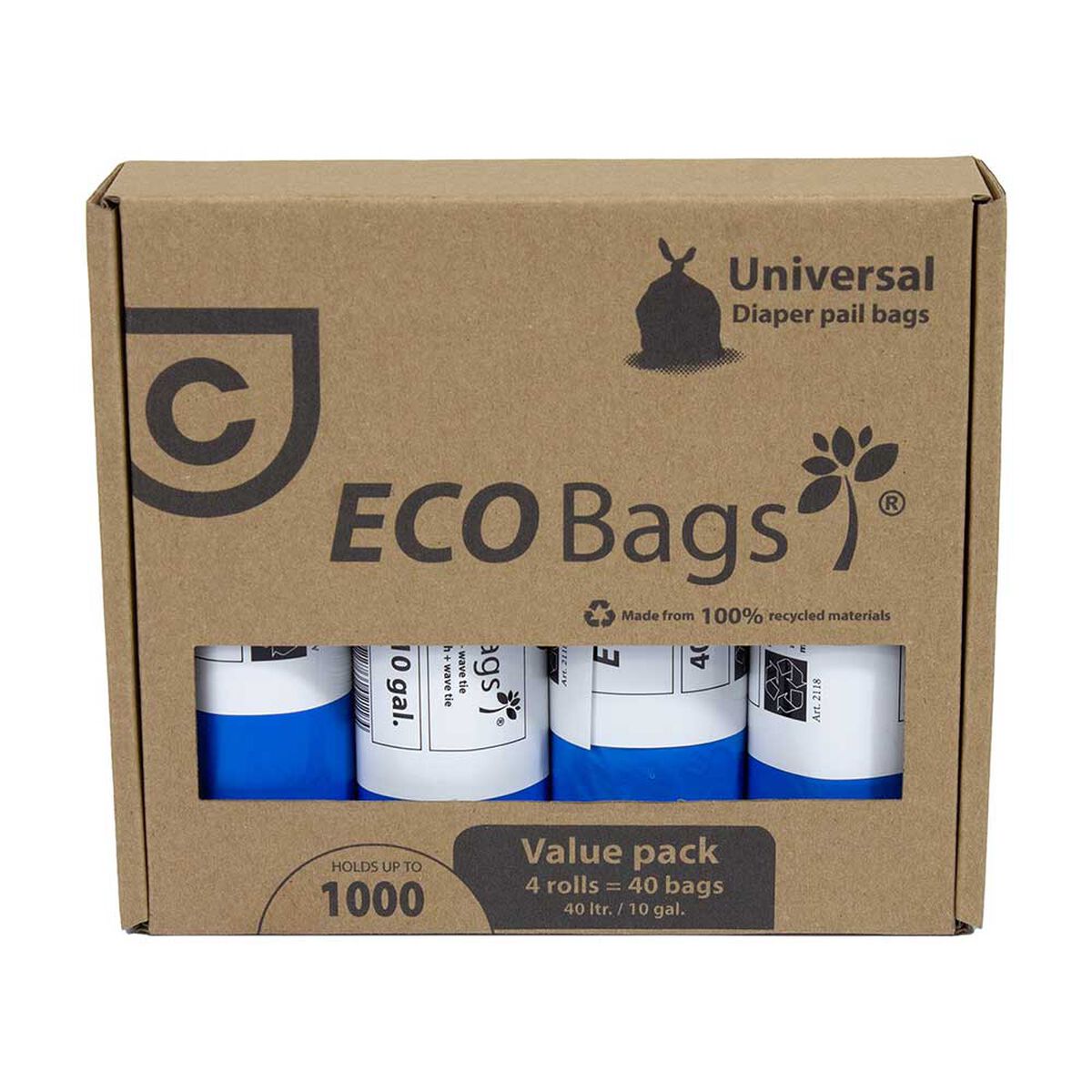 Bolsas 4x40 Basurero Bebesit