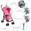 Coche Paragua Fun Rosa Bebesit