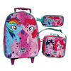Pack Mochila con Ruedas + Lonche + Estuche Escolar My Little Pony