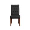 Juego de Comedor Latam Home Sevilla Oviedo 2 Sillas + 2 Bancas PU Negro